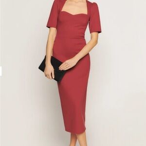 Reformation Clayten Knit Dress